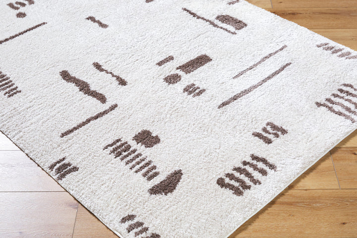 Fossay Washable Shag Rug | FSG | Abstract Shapes
