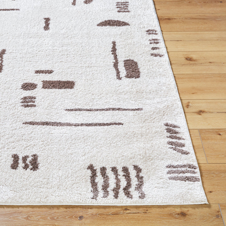 Fossay Washable Shag Rug | FSG | Abstract Shapes