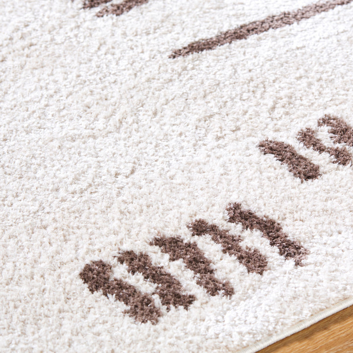 Fossay Washable Shag Rug | FSG | Abstract Shapes