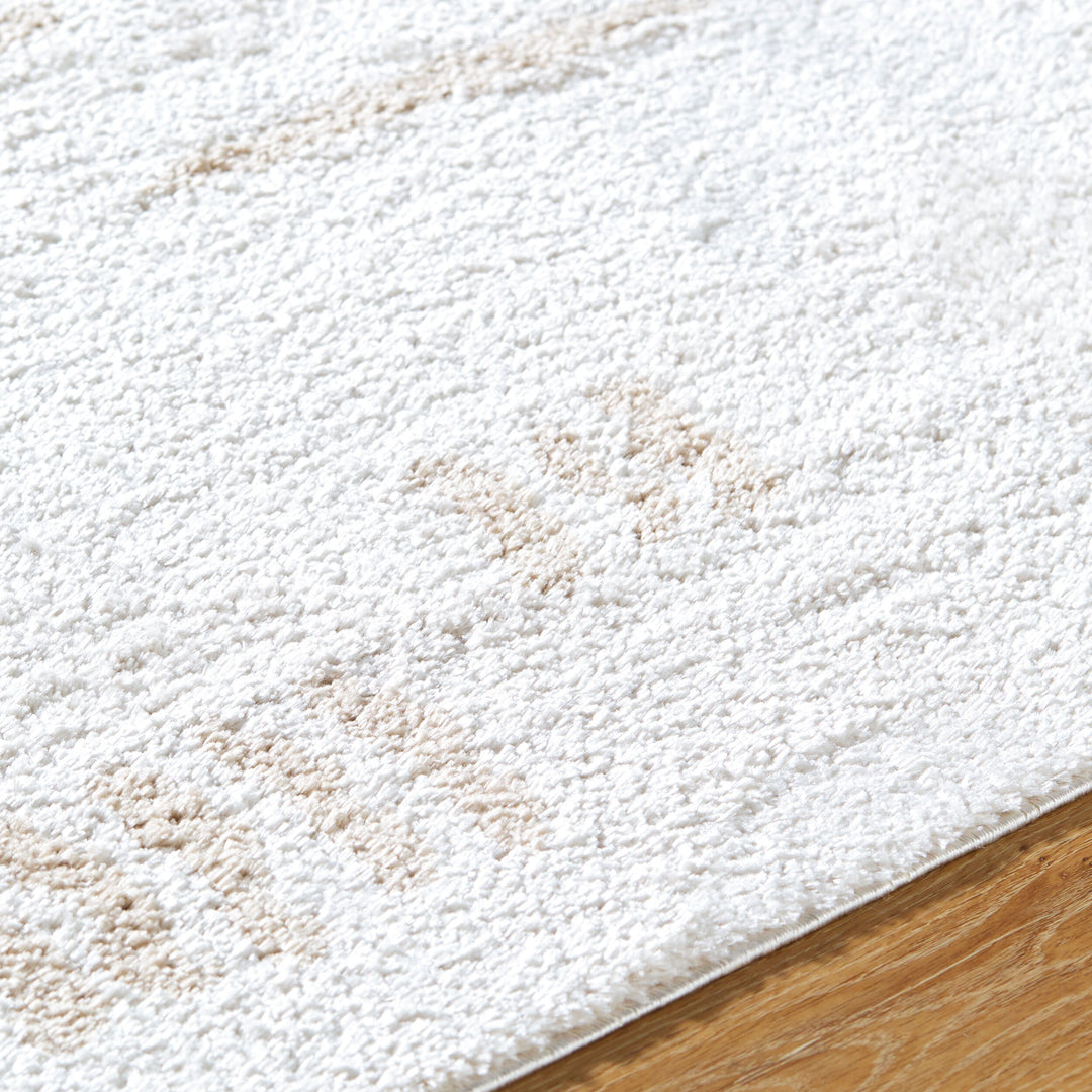 Fossay Washable Shag Rug | FSG | Abstract Shapes