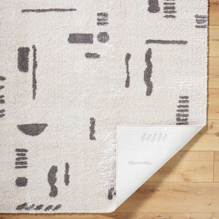 Fossay Washable Shag Rug | FSG | Abstract Shapes
