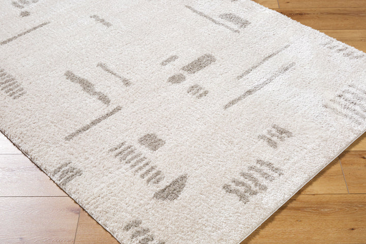Fossay Washable Shag Rug | FSG | Abstract Shapes