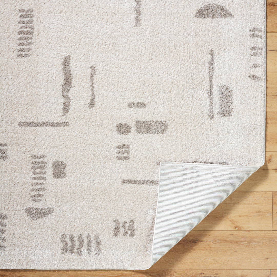 Fossay Washable Shag Rug | FSG | Abstract Shapes