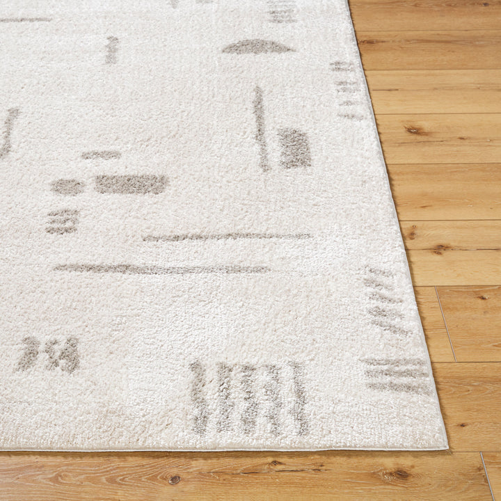 Fossay Washable Shag Rug | FSG | Abstract Shapes