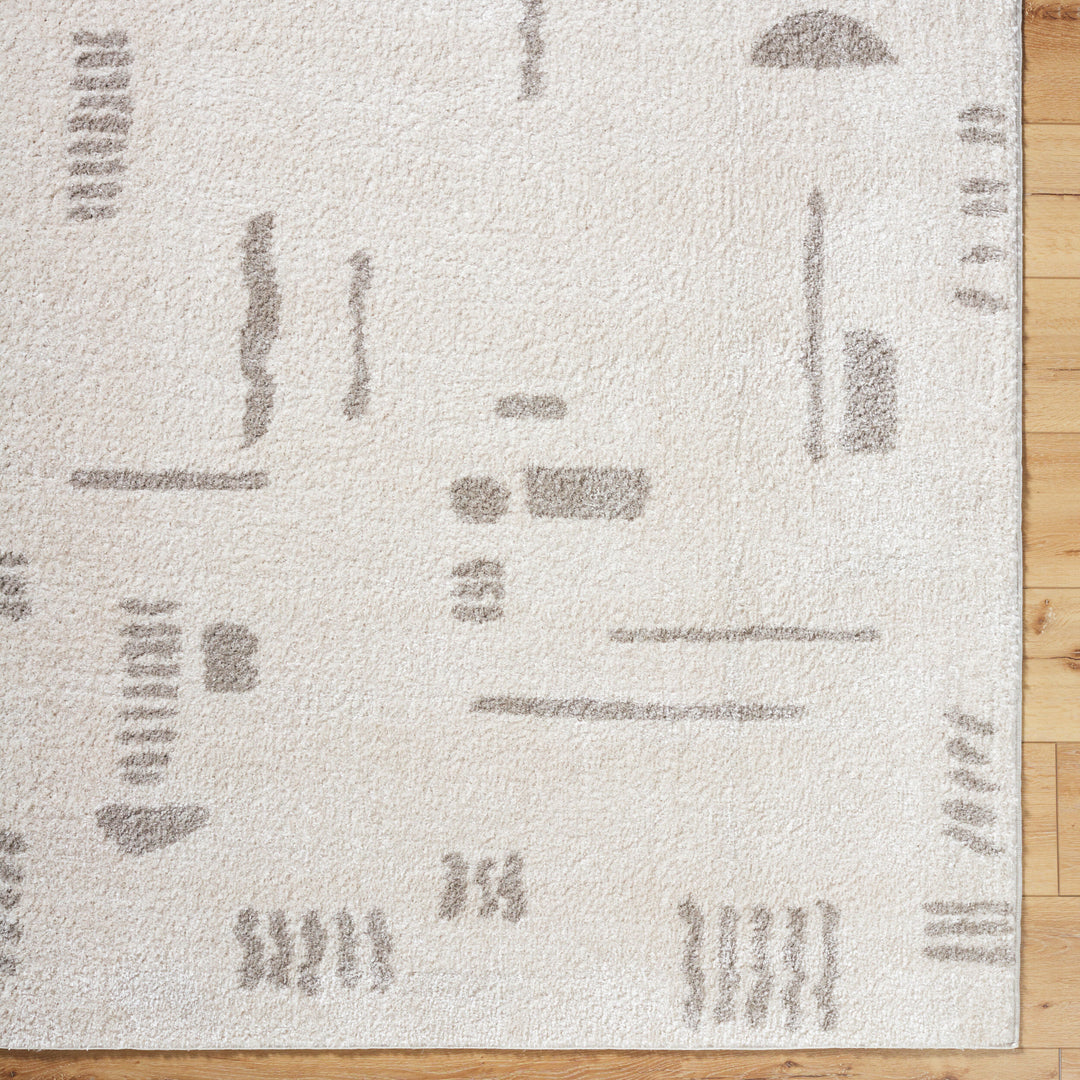 Fossay Washable Shag Rug | FSG | Abstract Shapes