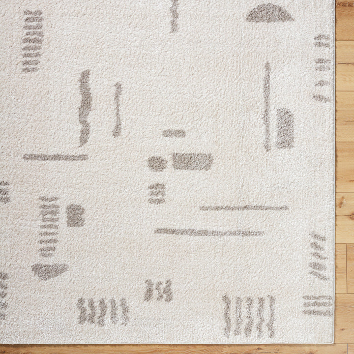 Fossay Washable Shag Rug | FSG | Abstract Shapes