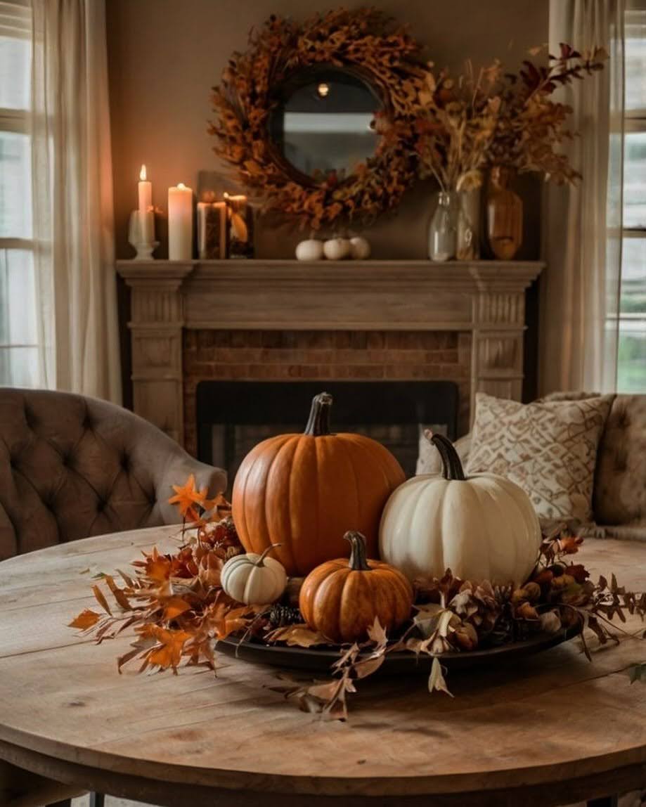 15 Fresh Cozy Fall Living Room Decor Ideas