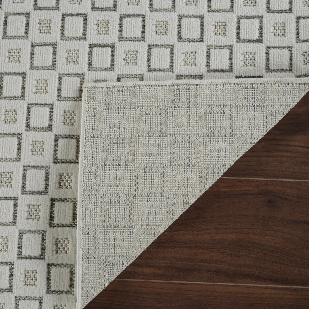 Aurora Textured Grid Rug| Style: 9414