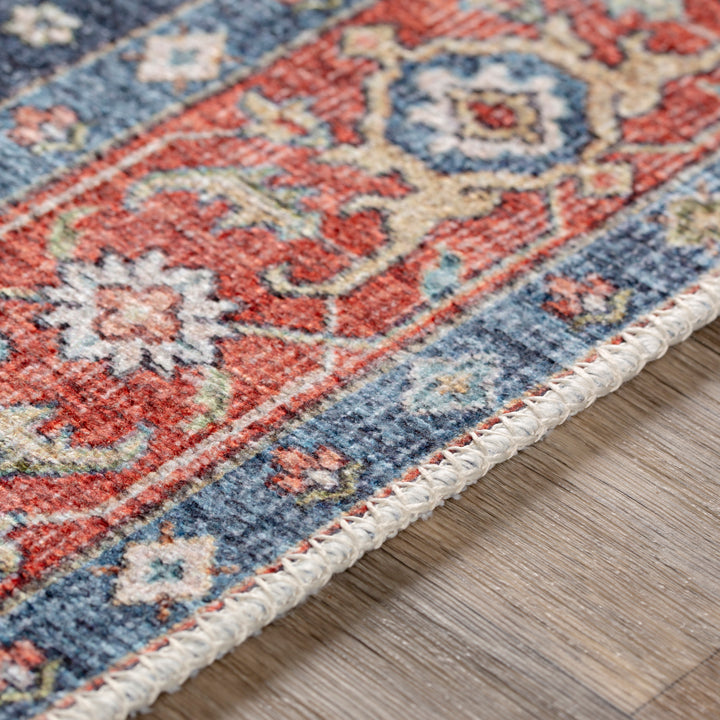 Amelie Medallion Washable Rug