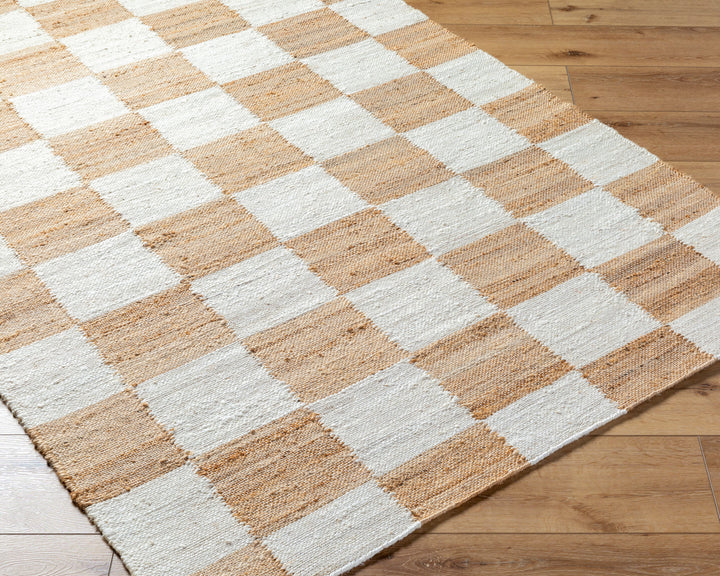Checker Farmhouse Jute Rug