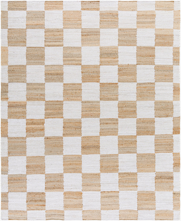 Checker Farmhouse Jute Rug