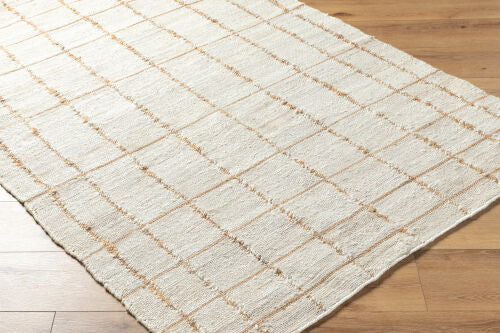 Handmade Grid Jute Rug