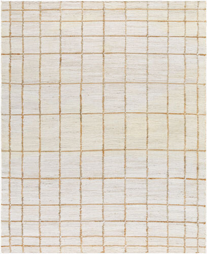 Handmade Grid Jute Rug