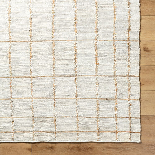 Handmade Grid Jute Rug