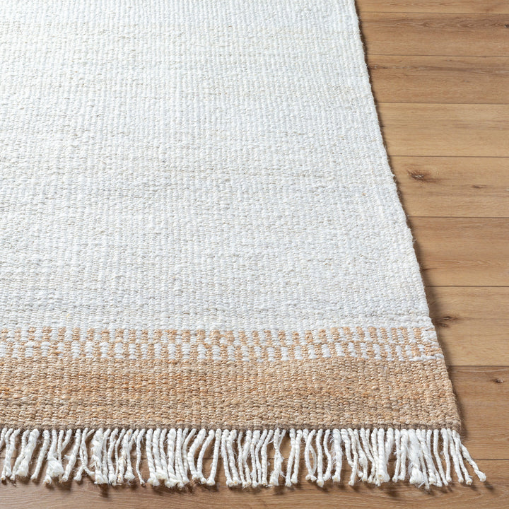 Solid Tassel Jute Rug