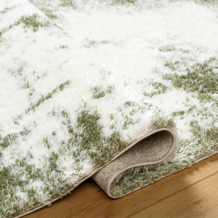 Cloudy Shag Abstract Modern Rug