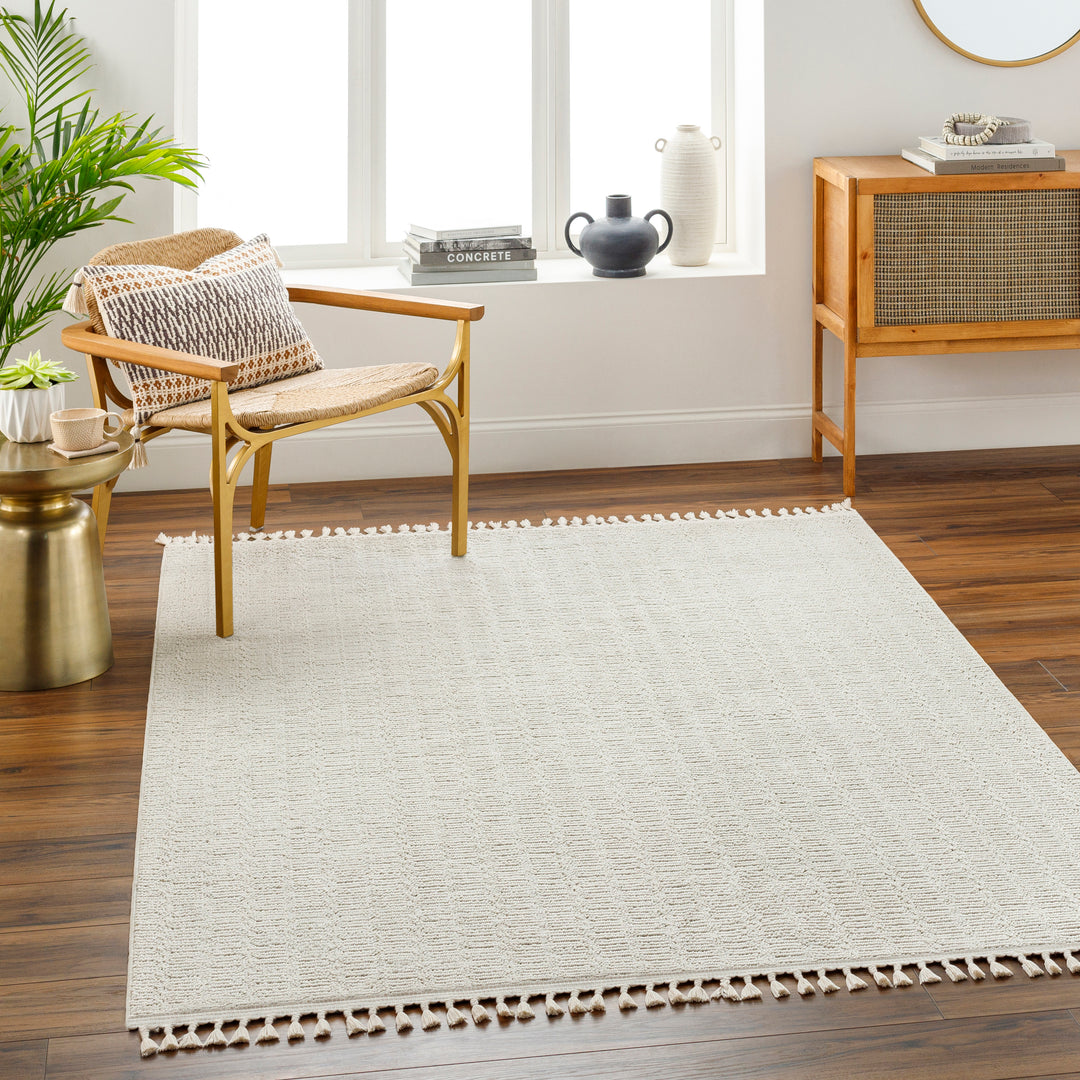 Finneas Geo Tassel Rug