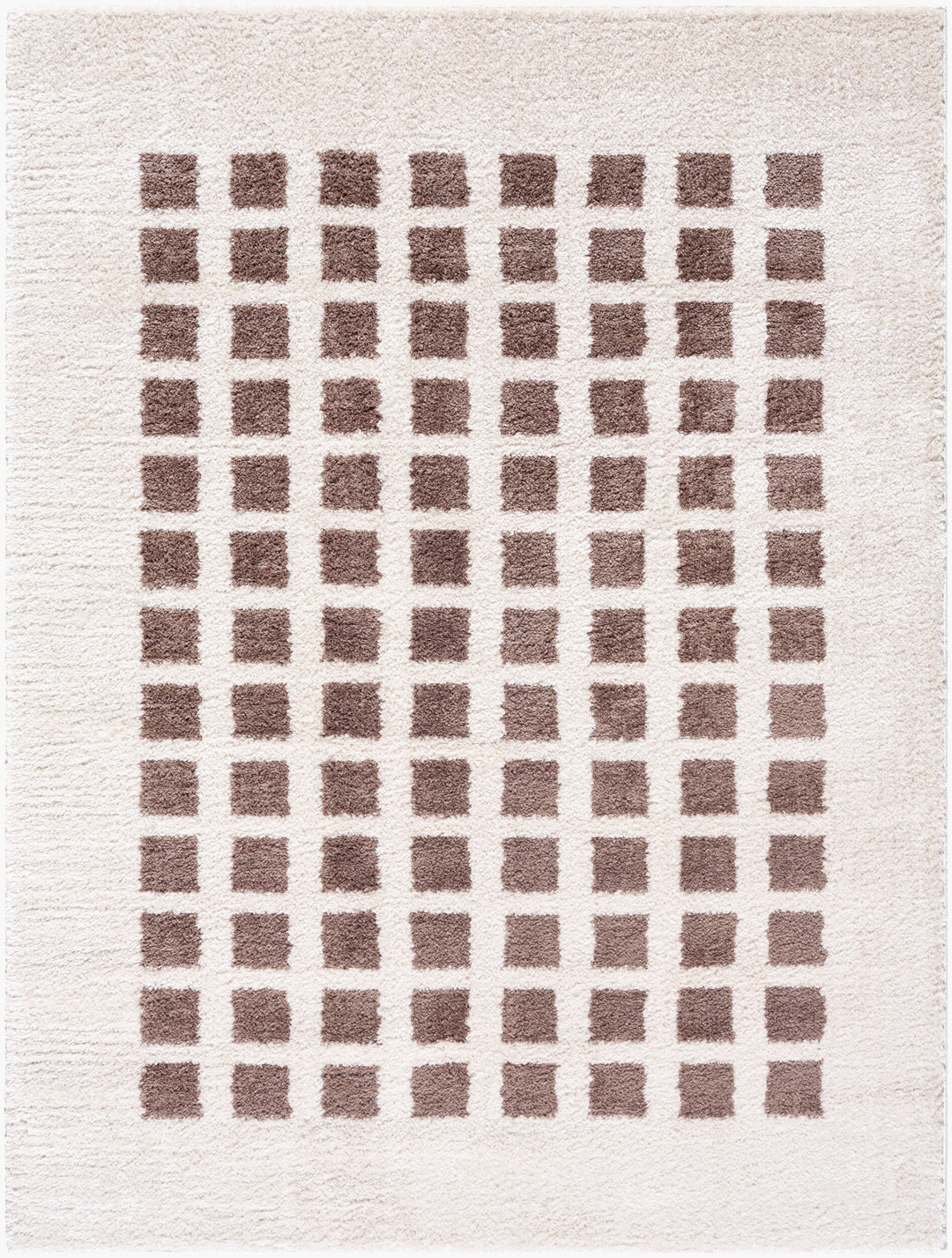 Farah Checker Block Washable Rug
