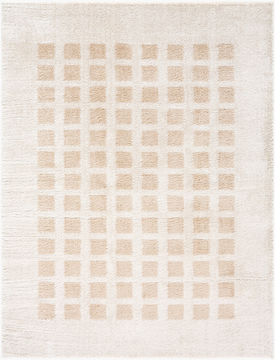 Farah Checker Block Washable Rug