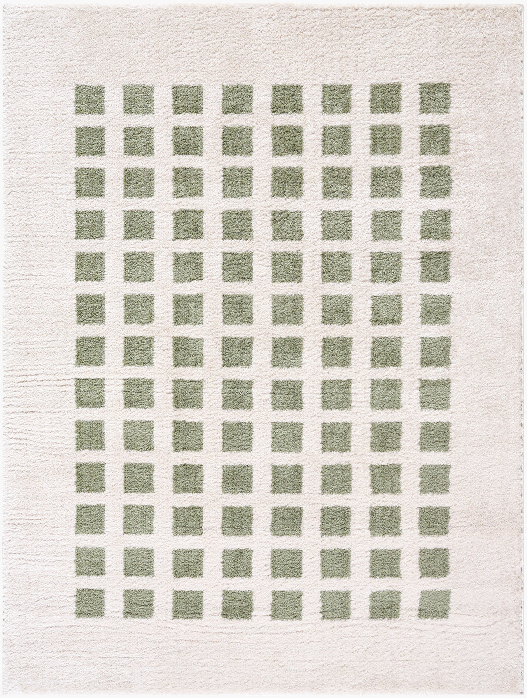 Farah Checker Block Washable Rug