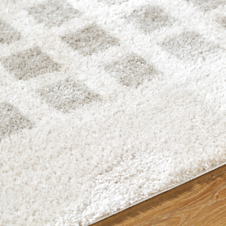 Farah Checker Block Washable Rug