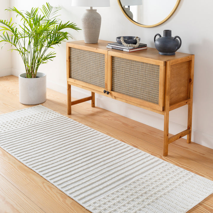 Lyna Off-White Washable Rug
