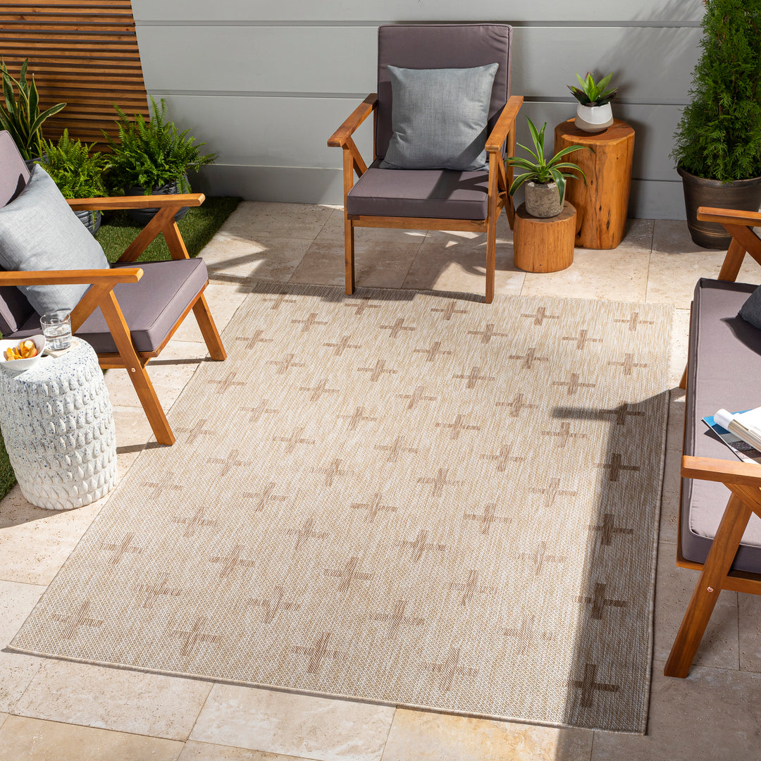 Tuareg Criss x Cross Outdoor Rug