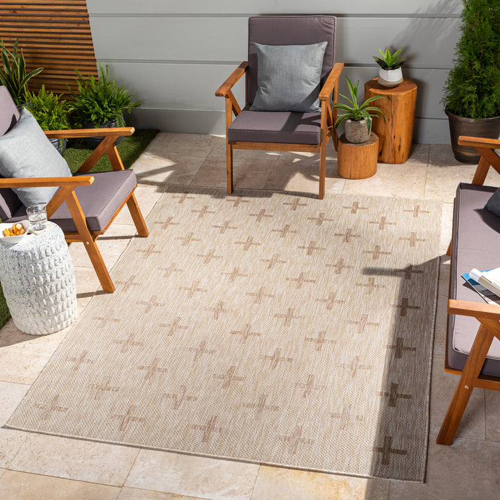 Tuareg Criss x Cross Outdoor Rug