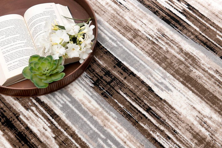 Vegas Linear Abstract Rug | Style: 7978